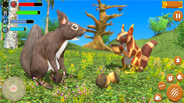 Wild Squirrel Family Sim 3D screenshot3