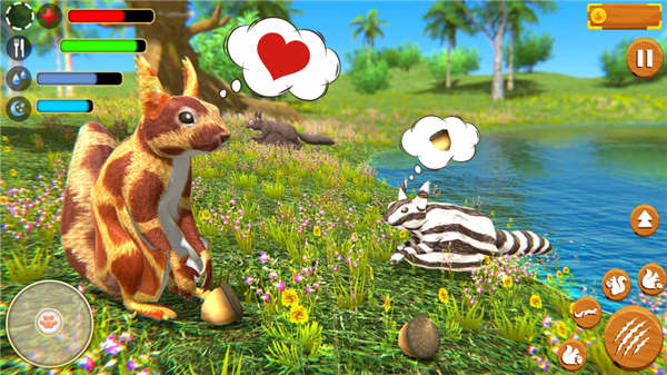 Wild Squirrel Family Sim 3D screenshot5