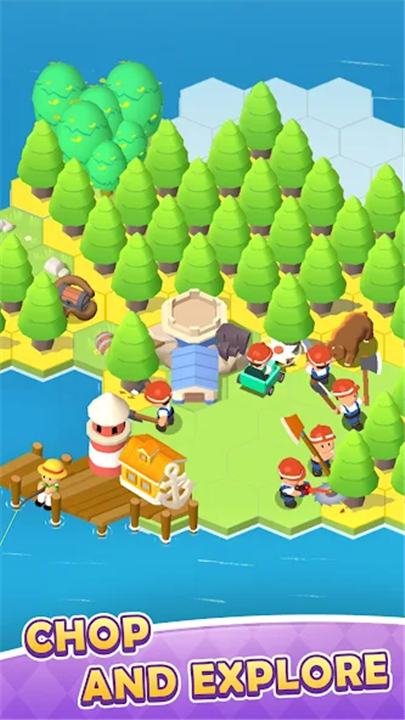 Isle Pioneer: Idle Lumber Chop screenshot1