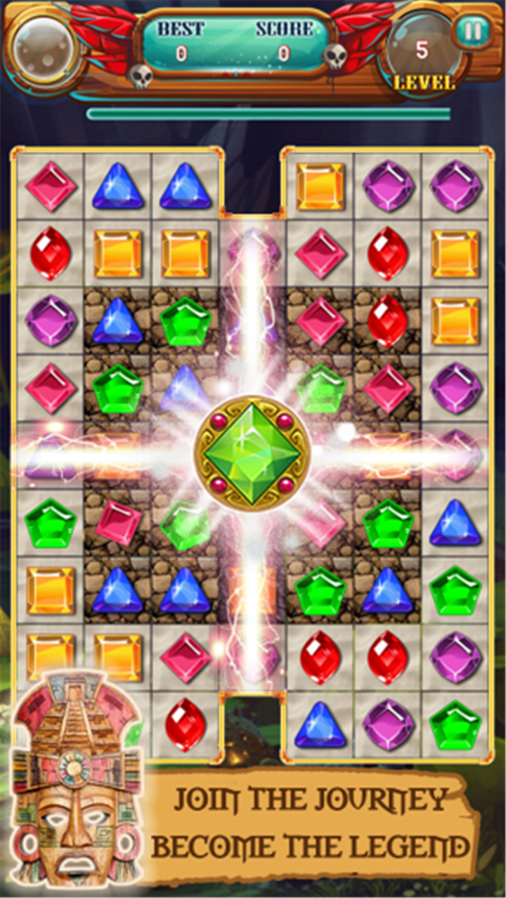 Jewels Deluxe - mystery match screenshot3