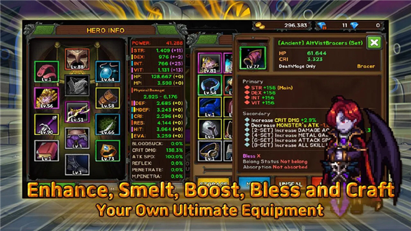Bless & Magic: Pixel Idle RPG screenshot1