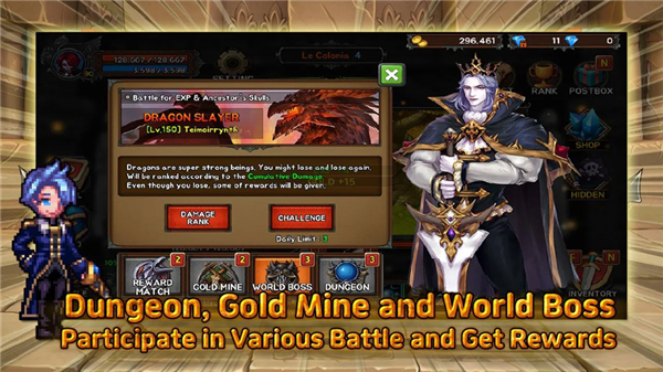 Bless & Magic: Pixel Idle RPG screenshot4