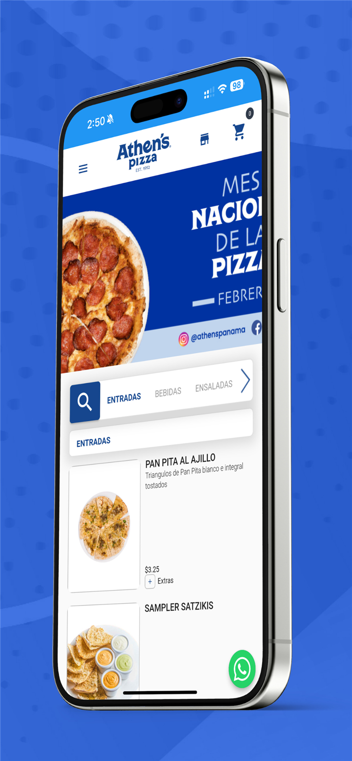 Athens Pizza screenshot1
