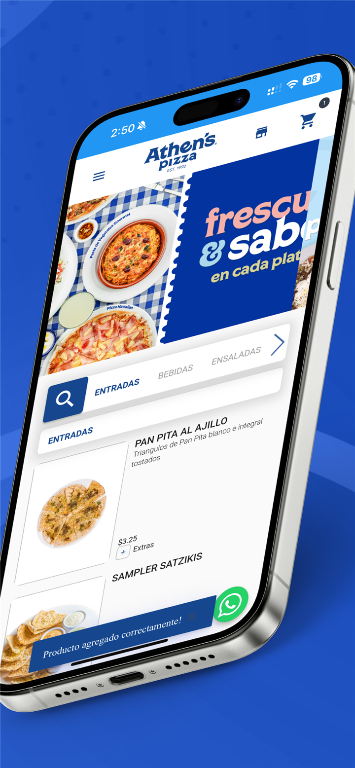 Athens Pizza screenshot3