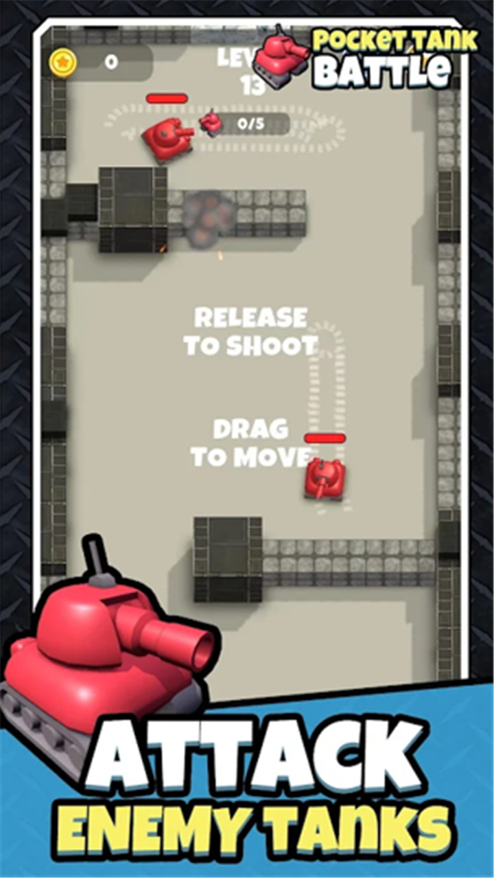 Pocket tank battle screenshot1