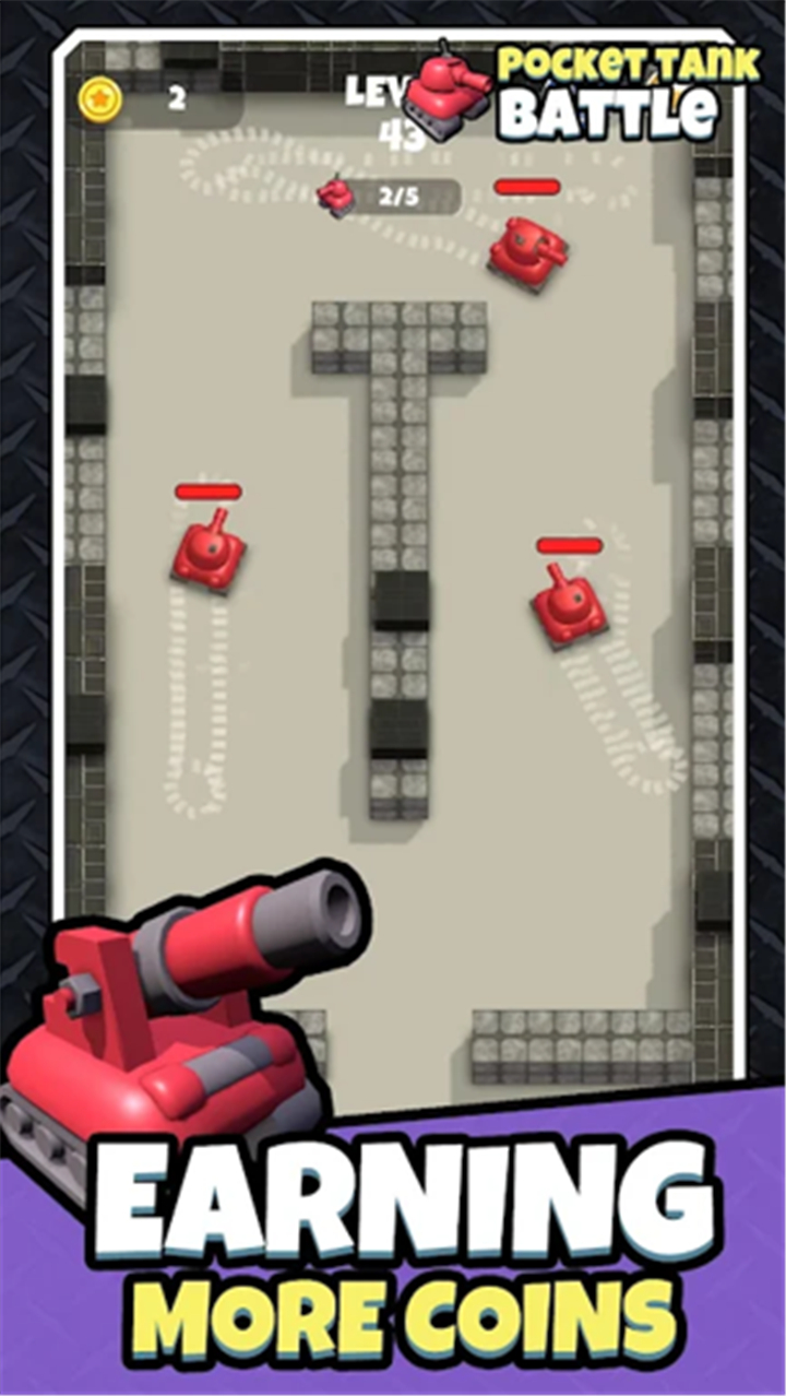 Pocket tank battle screenshot4