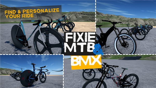 Bicycle Extreme Rider 3D screenshot1