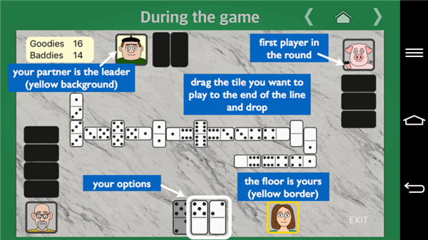 Partnership Dominoes screenshot2