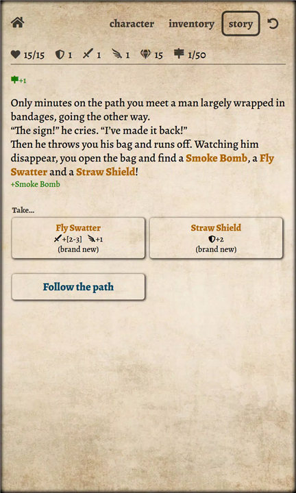 Path of Adventure: Text RPG screenshot2