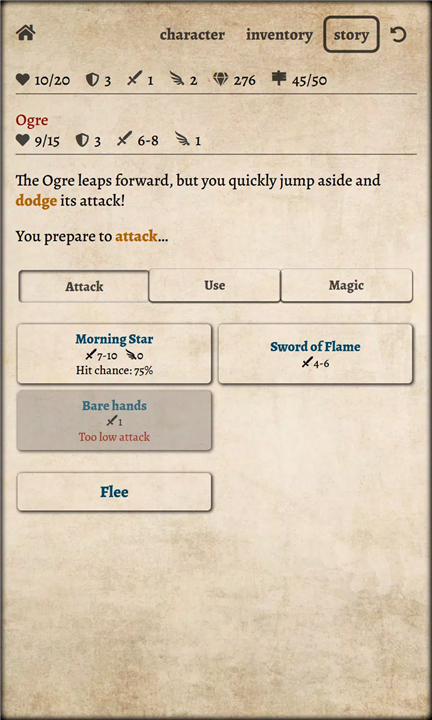 Path of Adventure: Text RPG screenshot3
