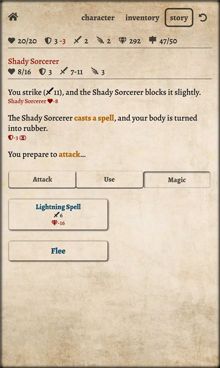Path of Adventure: Text RPG screenshot8