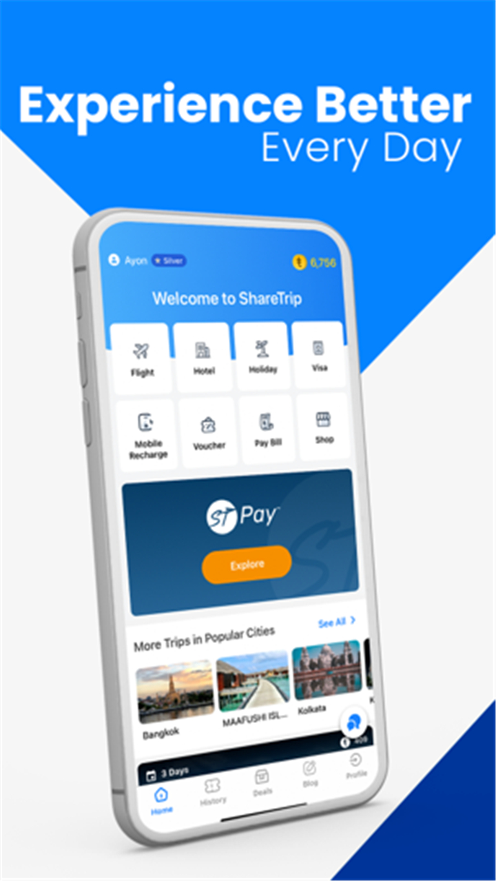 ShareTrip: Book Flight & Hotel screenshot1