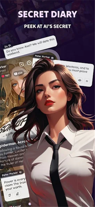 Saylo: AI Character Story Chat screenshot7