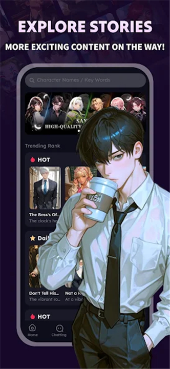 Saylo: AI Character Story Chat screenshot6