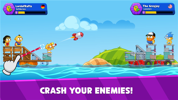 Boat Battles: Defend Your Raft screenshot4