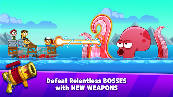 Boat Battles: Defend Your Raft screenshot6