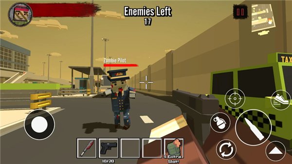 Blocky Zombie Survival 2 screenshot1