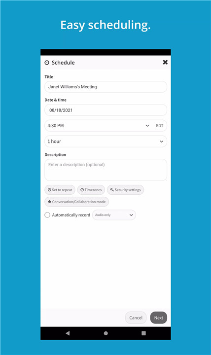 FreeConference.com screenshot2
