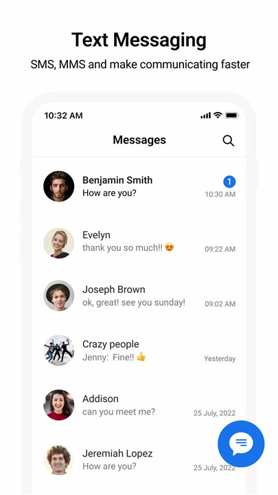Messages screenshot1