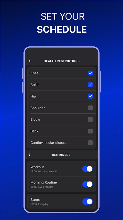 Muscle Booster Workout Planner screenshot7