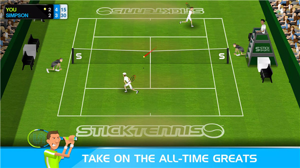 Stick Tennis screenshot2