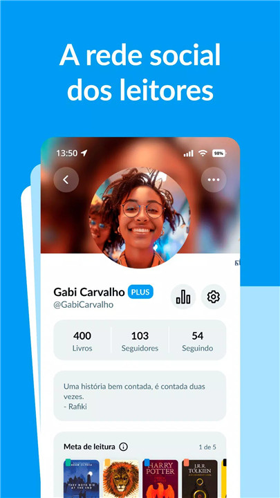 Skoob - Para quem ama livros screenshot1