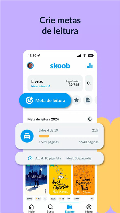 Skoob - Para quem ama livros screenshot4