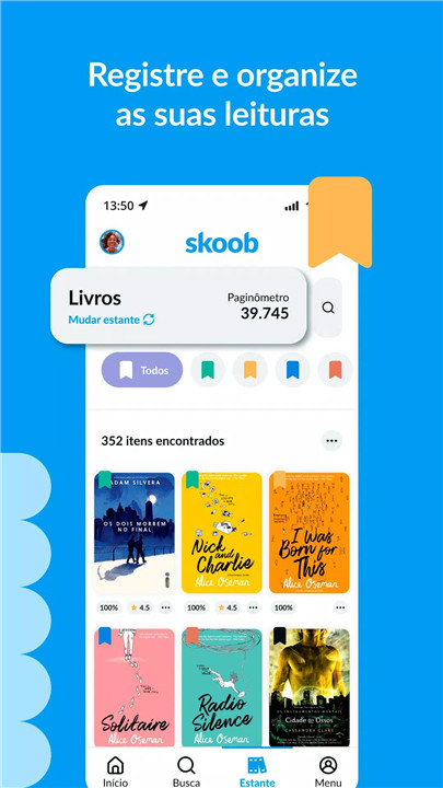 Skoob - Para quem ama livros screenshot2