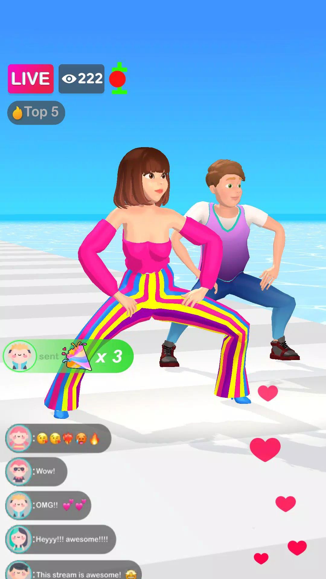 Streamer Rush: Dress & Impress screenshot1