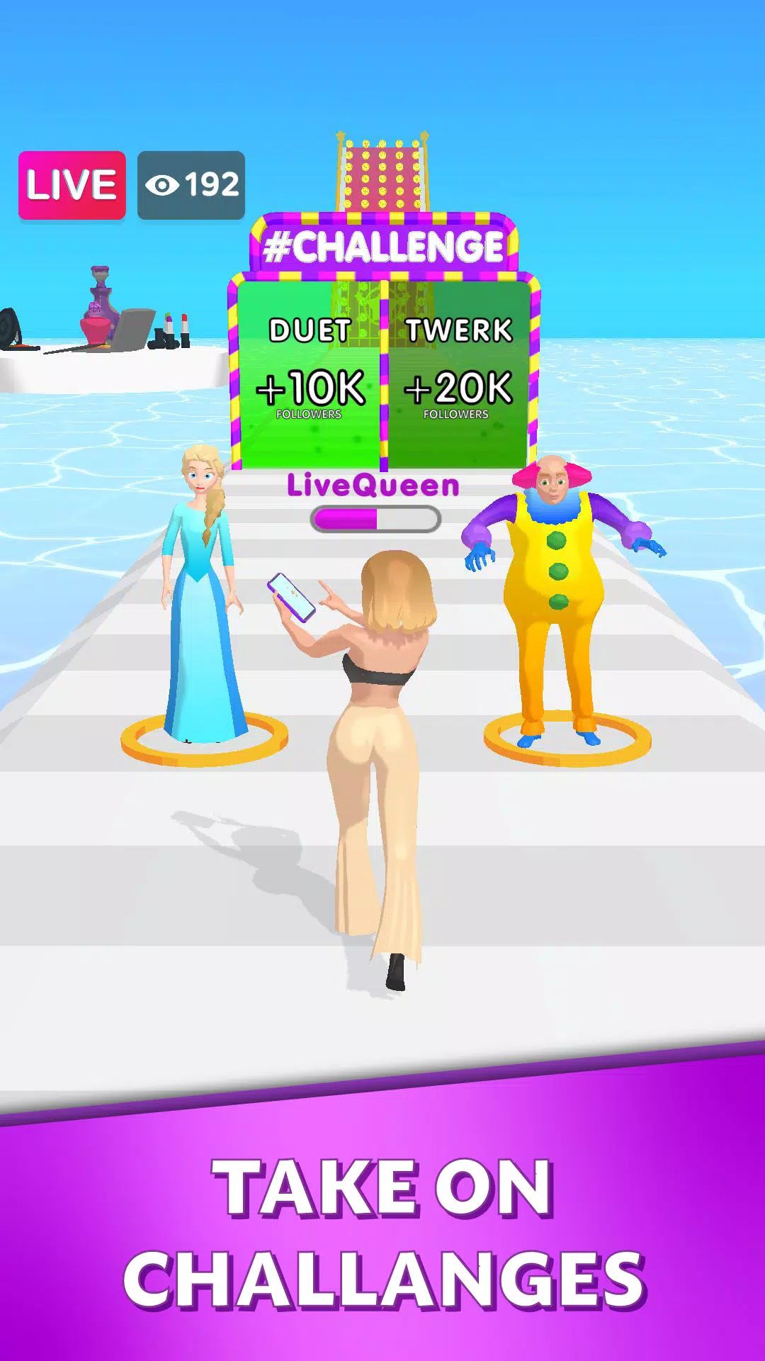 Streamer Rush: Dress & Impress screenshot4