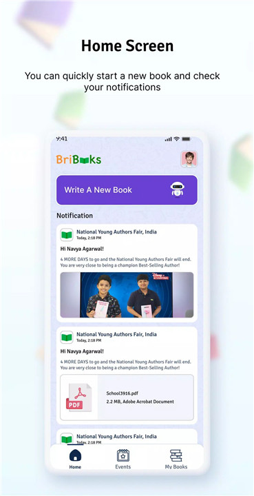 BriBooks screenshot1
