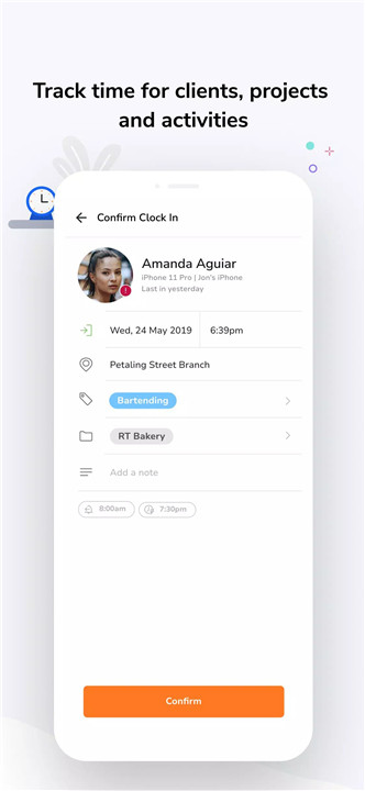 Jibble - Attendance Tracker screenshot5