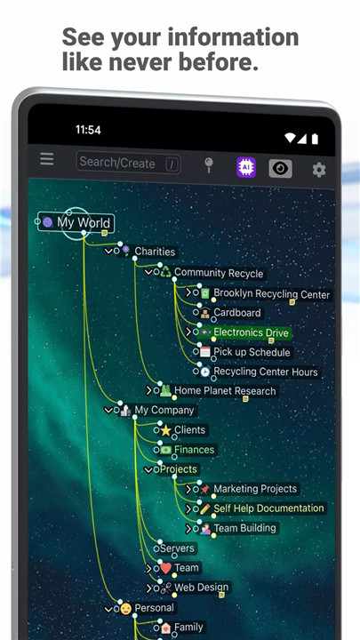 TheBrain screenshot4