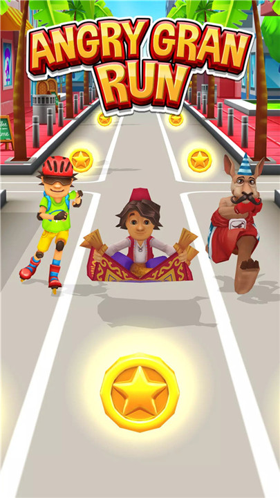 Angry Gran Run - Running Game screenshot4