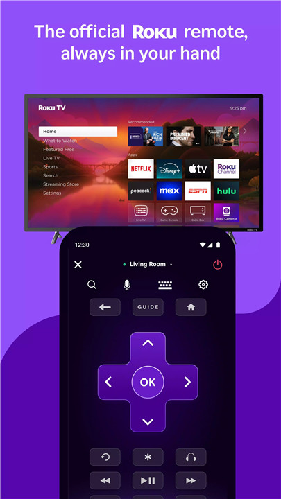 The Roku App (Official) screenshot1