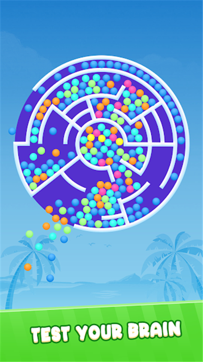 Ball Escape 3D: Spin & Collect screenshot1