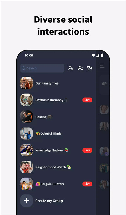 Fambase: Live & Group Chat screenshot4