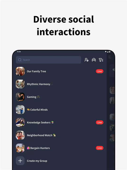 Fambase: Live & Group Chat screenshot7