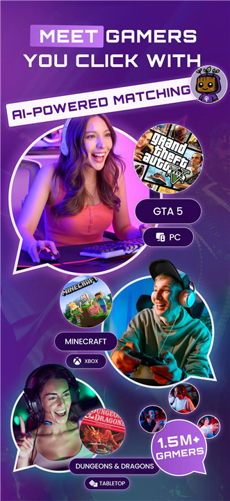 GameTree: LFG & Gamer Friends screenshot1