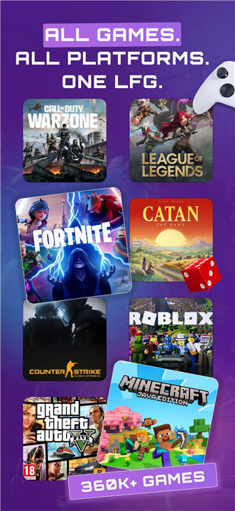 GameTree: LFG & Gamer Friends screenshot2