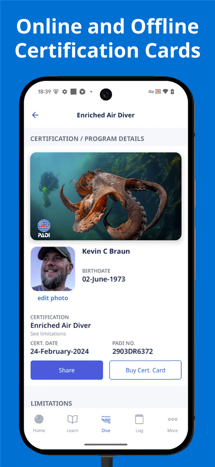 PADI screenshot5