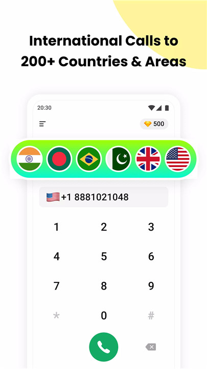 Hangout Voice - Global Calls screenshot2