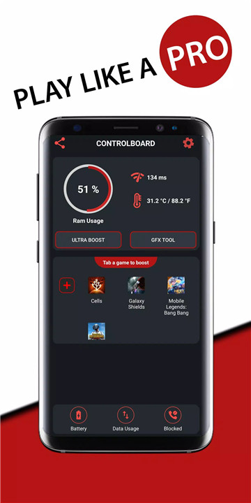 Game Booster Fire GFX- Lag Fix screenshot1