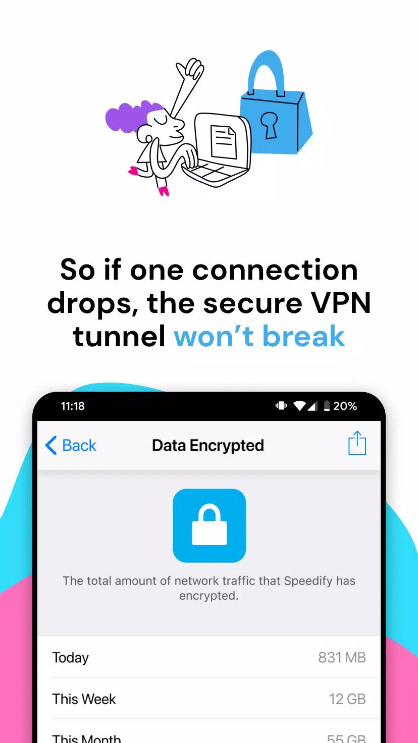 Speedify Fast Bonding VPN screenshot3