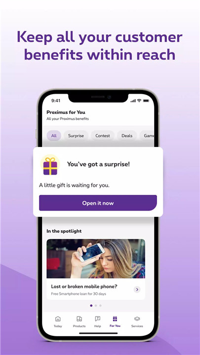 Proximus+: telecom and more screenshot8