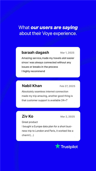 Voye Global - Best Travel eSIM screenshot6