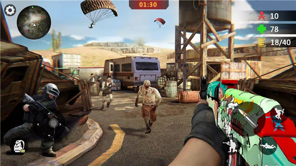 Zombie 3D Gun Trigger: PvP screenshot6