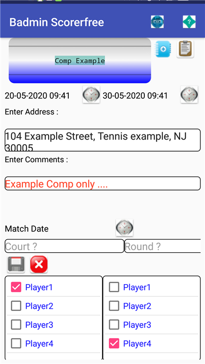 Badminton Match Scorer screenshot8