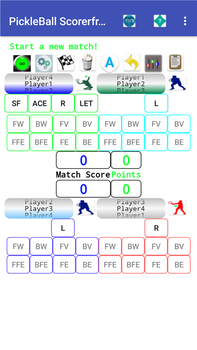 PickleBall Match Scorer screenshot1