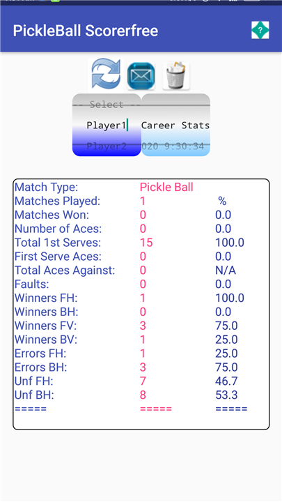 PickleBall Match Scorer screenshot4